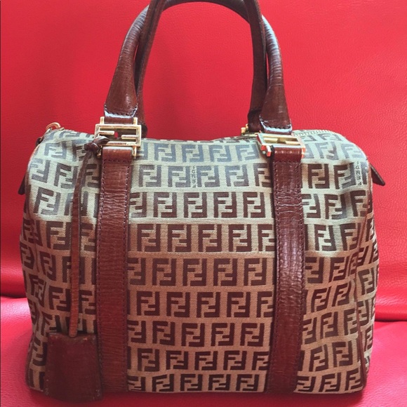 Fendi Handbags - Fendi Boston Style Size 25